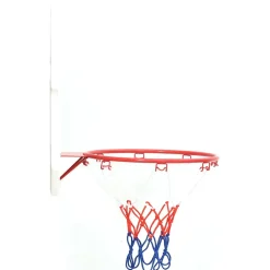 vidaXL 5-delige Basketbalset wandmontage 66x44,5 cm