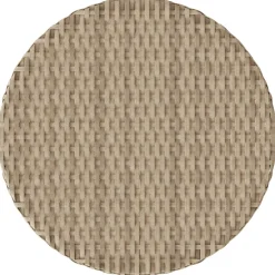 vidaXL 3-delige Bistroset met kussens poly rattan gemengd beige