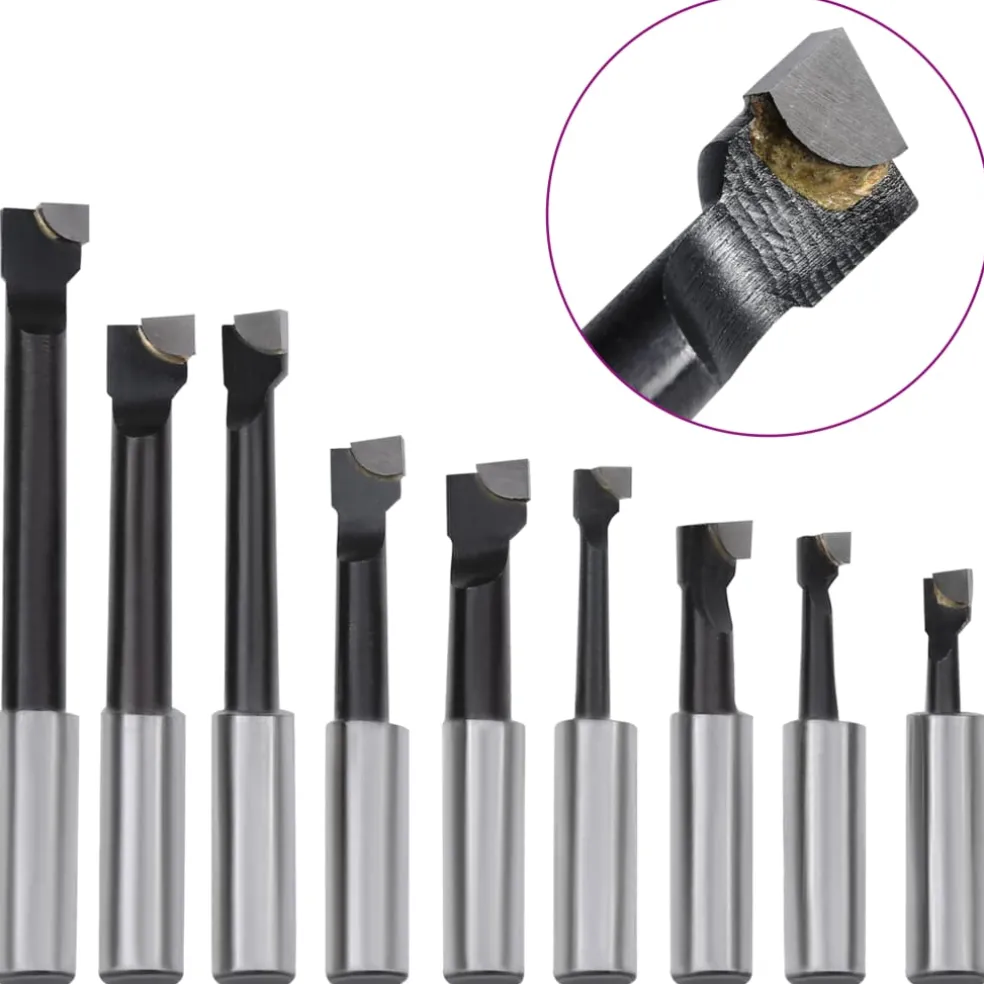 vidaXL 15-delige Boorgereedschapsset met MT3-F1-12 boorkop 50 mm