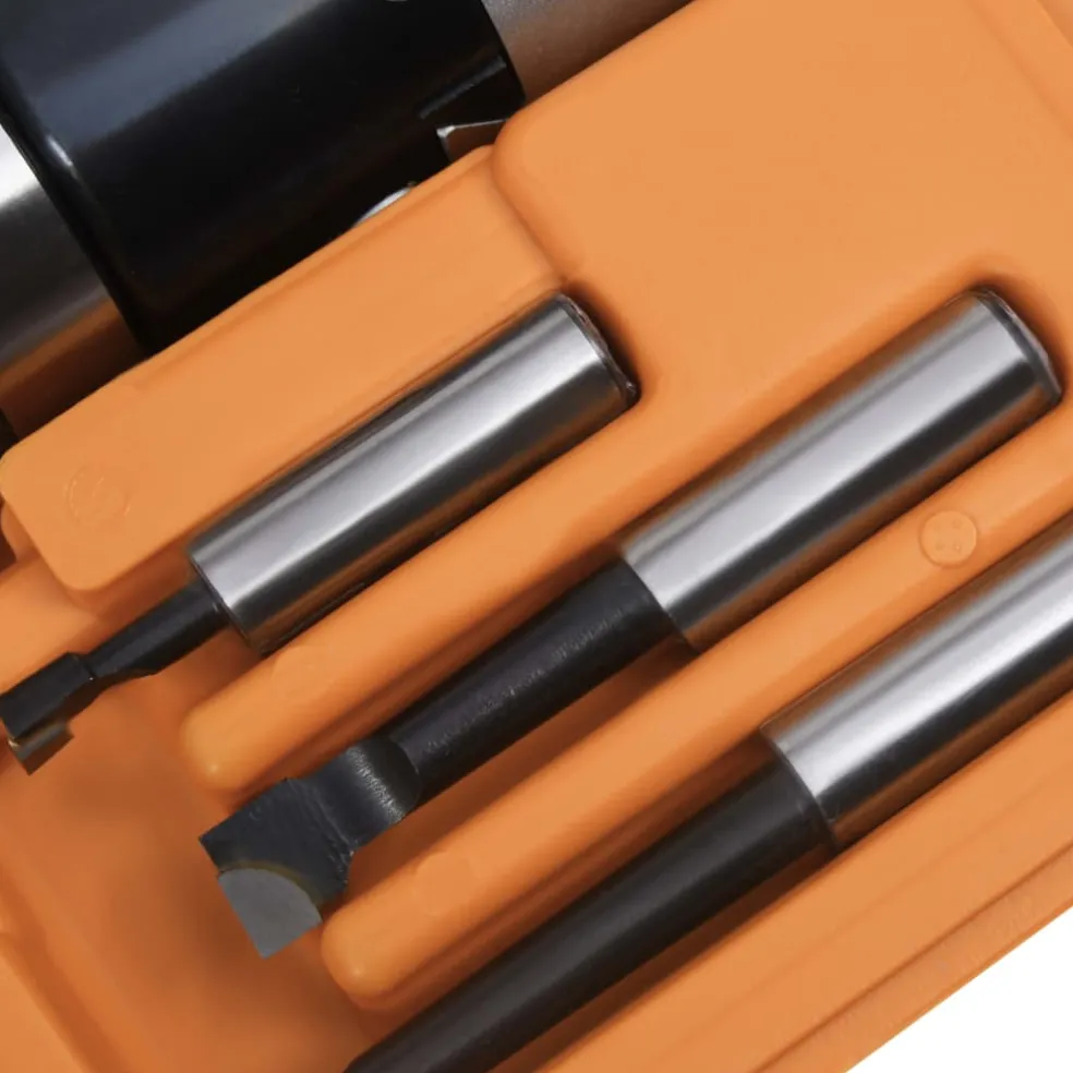 vidaXL 15-delige Boorgereedschapsset met MT3-F1-12 boorkop 50 mm