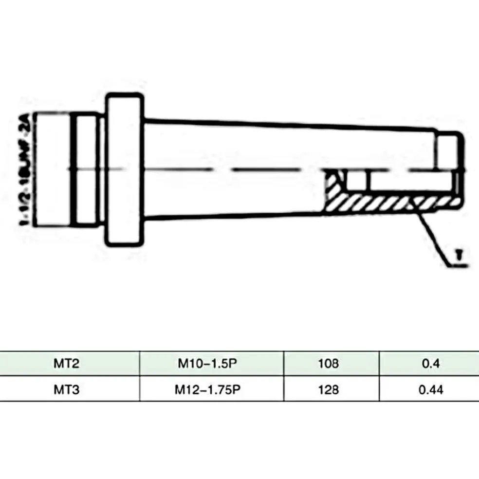 vidaXL 15-delige Boorgereedschapsset met MT3-F1-12 boorkop 50 mm