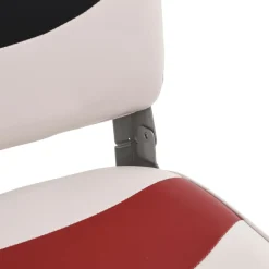 vidaXL 2-delige Bootstoelenset met hoge rugleuning inklapbaar