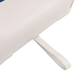 vidaXL 2-delige Bootstoelenset met hoge rugleuning inklapbaar