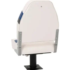 vidaXL 2-delige Bootstoelenset met hoge rugleuning inklapbaar