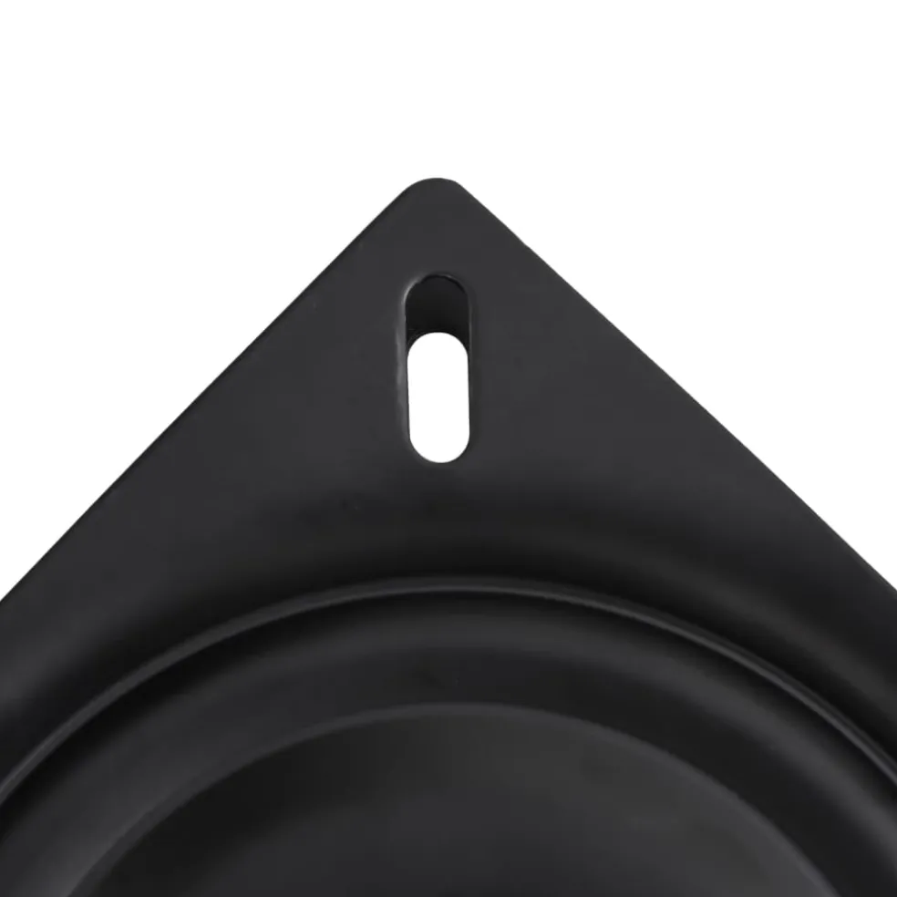 vidaXL 2-delige Bootstoelenset met hoge rugleuning inklapbaar