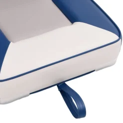 vidaXL 2-delige Bootstoelenset met hoge rugleuning inklapbaar