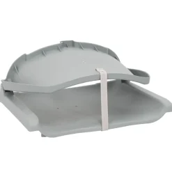 vidaXL 2-delige Bootstoelenset inklapbaar 48x51x41 cm grijs