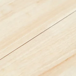 vidaXL 5-delige Eethoek massief rubberwood wit en bruin