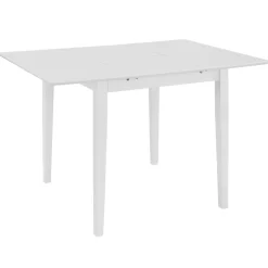 vidaXL 3-delige Eethoek MDF wit