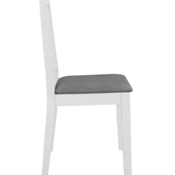 vidaXL 3-delige Eethoek MDF wit