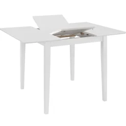 vidaXL 3-delige Eethoek MDF wit