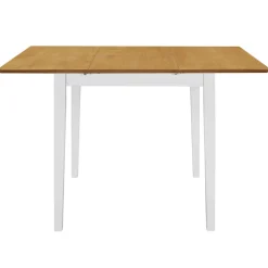 vidaXL 5-delige Eethoek MDF wit