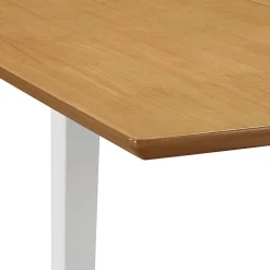 vidaXL 5-delige Eethoek MDF wit
