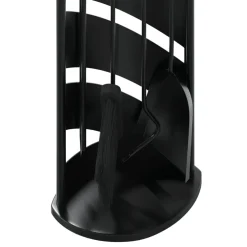 vidaXL 5-delige Haardset 23x15x66 cm staal
