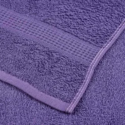 vidaXL 12-delige Handdoekenset FROGN 360 g/m² paars
