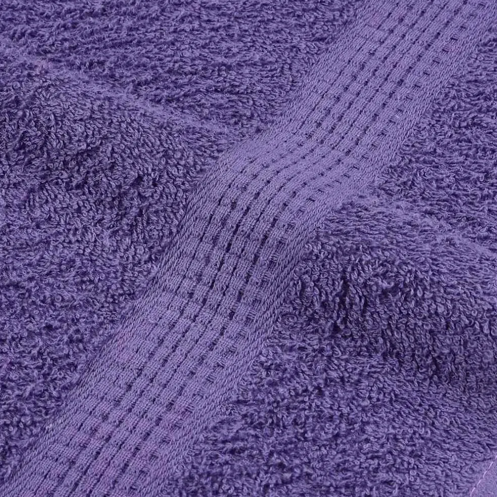 vidaXL 12-delige Handdoekenset FROGN 360 g/m² paars