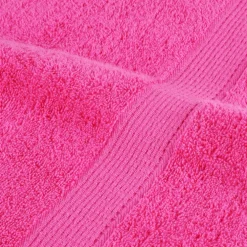 vidaXL 8-delige Handdoekenset SOLUND 600 g/m² roze