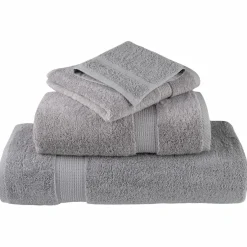vidaXL 8-delige Handdoekenset SOLUND 600 g/m² grijs