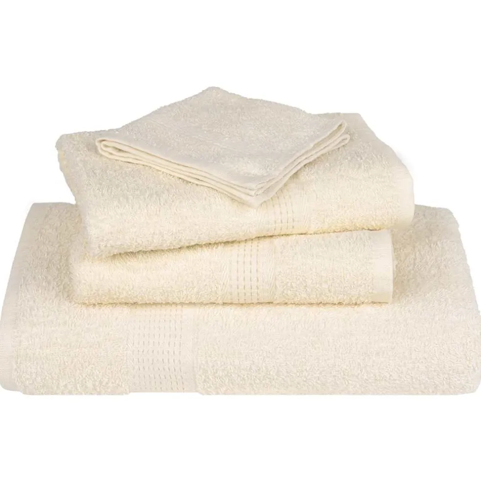 vidaXL 8-delige Handdoekenset SOLUND 600 g/m² paars