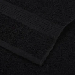 vidaXL 6-delige Handdoekenset FROGN 360 g/m² zwart