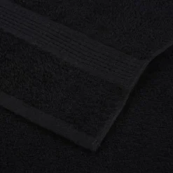 vidaXL 12-delige Handdoekenset FROGN 360 g/m² zwart