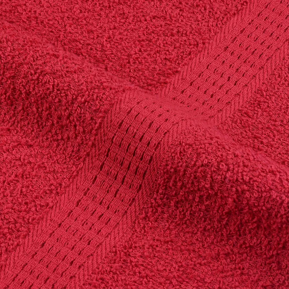vidaXL 12-delige Handdoekenset FROGN 360 g/m² rood