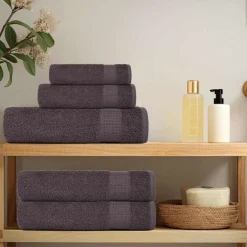 vidaXL 8-delige Handdoekenset FROGN 360 g/m² crème