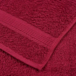 vidaXL 8-delige Handdoekenset FROGN 360 g/m² bordeaux
