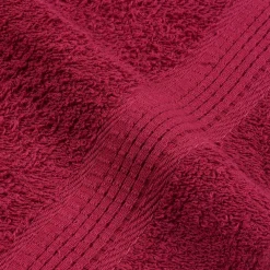 vidaXL 8-delige Handdoekenset FROGN 360 g/m² bordeaux