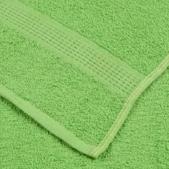 vidaXL 6-delige Handdoekenset FROGN 360 g/m² appelgroen