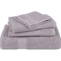 vidaXL 12-delige Handdoekenset FROGN 360 g/m² grijs