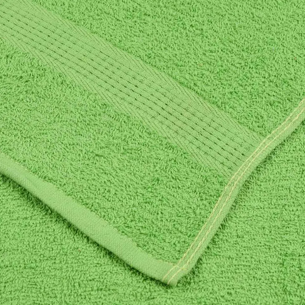 vidaXL 8-delige Handdoekenset FROGN 360 g/m² appelgroen