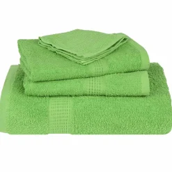 vidaXL 8-delige Handdoekenset FROGN 360 g/m² roze