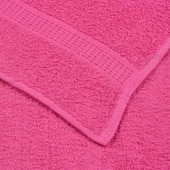 vidaXL 12-delige Handdoekenset FROGN 360 g/m² roze