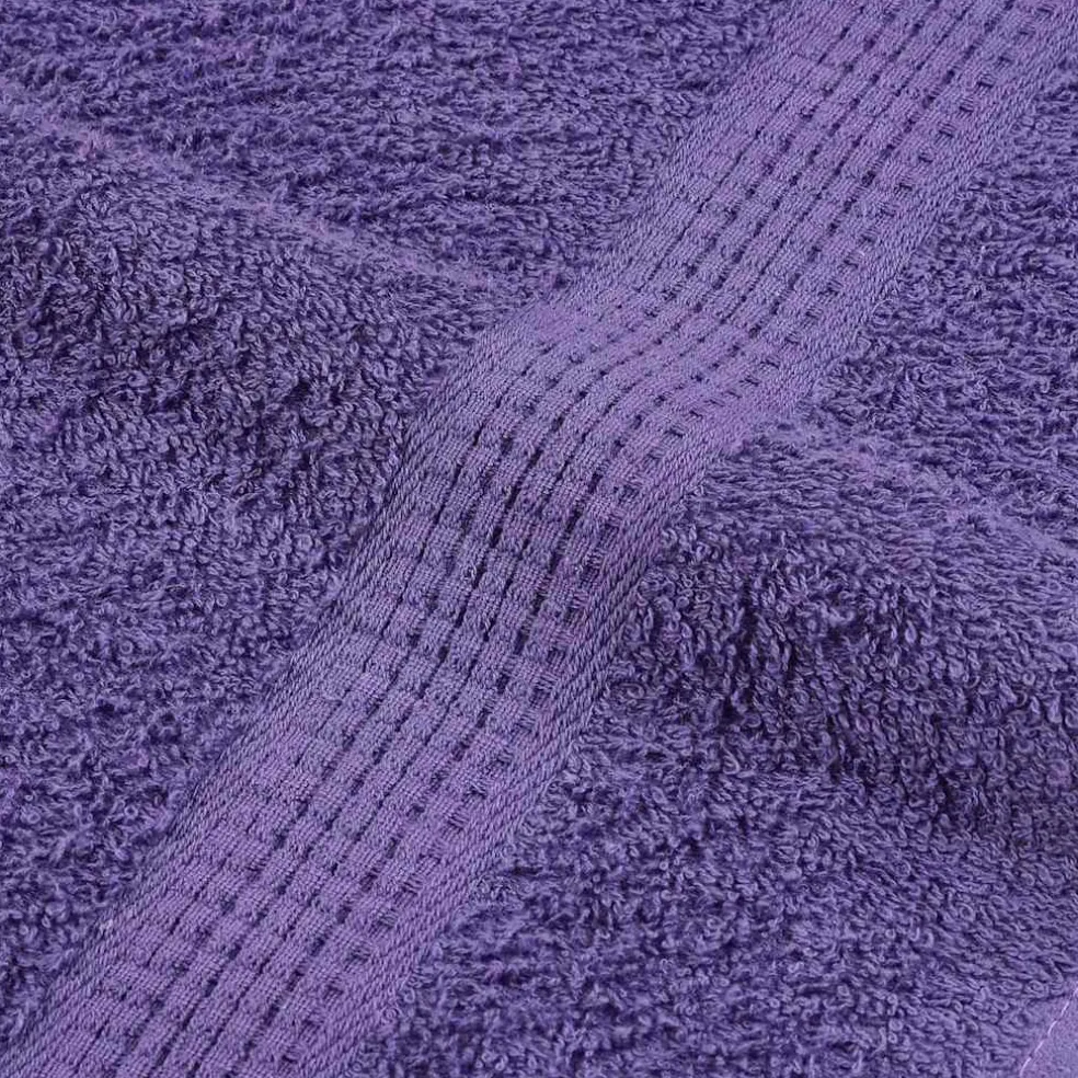 vidaXL 6-delige Handdoekenset FROGN 360 g/m² paars