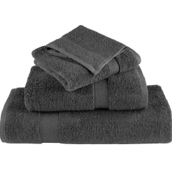 vidaXL 6-delige Handdoekenset FROGN 360 g/m² blauw