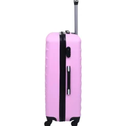 vidaXL 2-delige Harde kofferset ABS roze