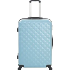vidaXL 3-delige Harde kofferset ABS blauw