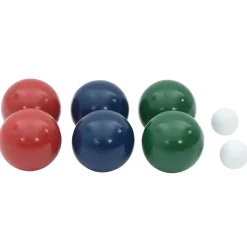 vidaXL 8-delige Jeu de boules ballenset en draagtas massief grenenhout