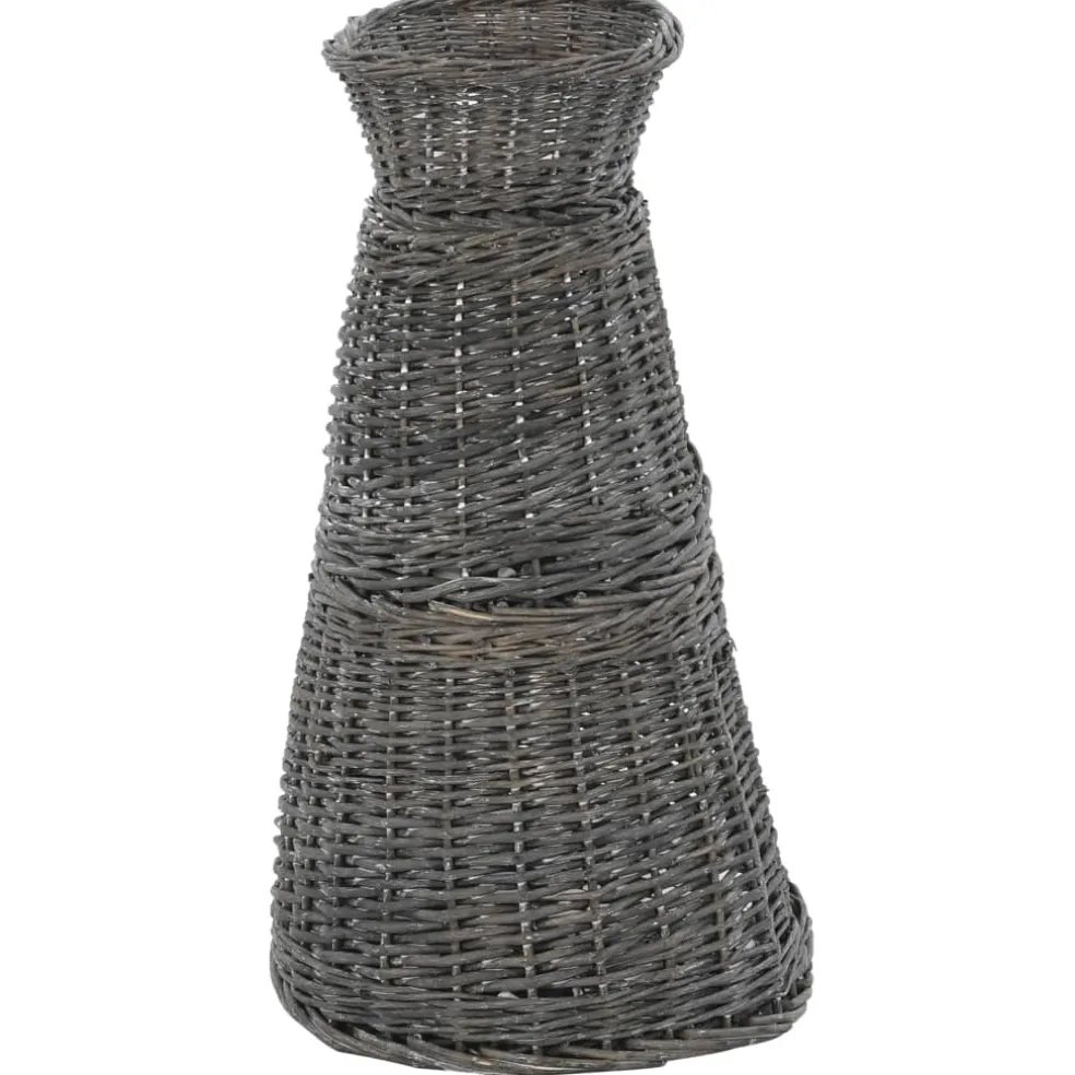 vidaXL 3-delige Kattenmandenset met kussens 47x34x60 cm wilgen