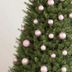 vidaXL 100-delige Kerstballenset roze