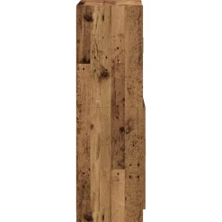 vidaXL 2-delige Keukenkastenset bewerkt hout oud houtkleurig