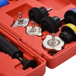 vidaXL 18-delige Koelsysteem- en radiatordruktesterset