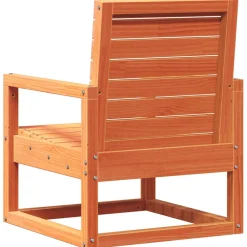 vidaXL 3-delige Loungeset massief grenenhout wasbruin