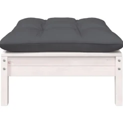 vidaXL 9-delige Loungeset met kussens massief grenenhout