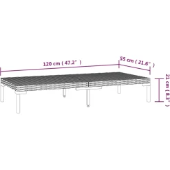 vidaXL 8-delige Loungeset met kussens poly rattan donkergrijs