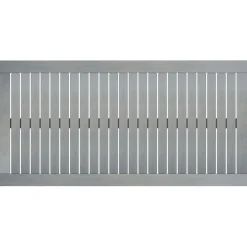 vidaXL 4-delige Loungeset met kussens massief acaciahout