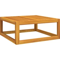 vidaXL 5-delige Loungeset met lichtgrijze kussens massief hout