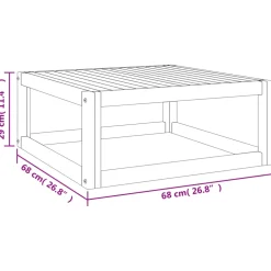 vidaXL 5-delige Loungeset met lichtgrijze kussens massief hout