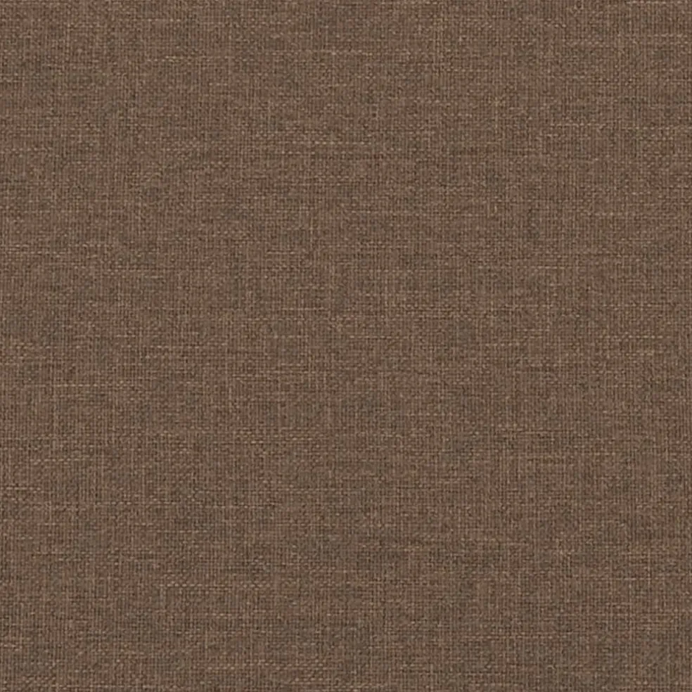 vidaXL 2-delige Loungeset met sierkussens stof bruin